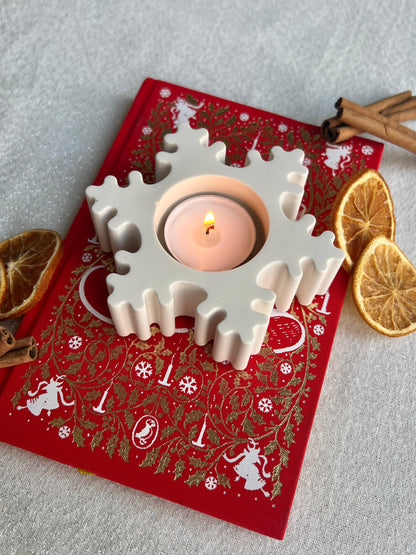 Snowflake Tea Light Holder