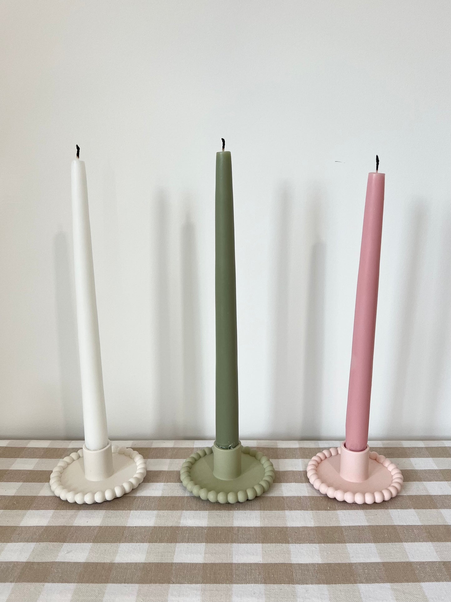 Bobbin Candlestick Holder